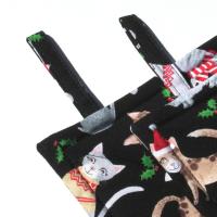 Holiday Cats Potholders, Whimsical Christmas Cats in Sweaters, Quilted Hot Pads for Housewarming and Hostess Gift, Stocking Stuffer