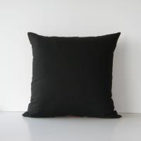 Retro Bird Pillow Cover in Pink, Olive, Yellow on Purple Linen Cotton Blend, KAS Mod Style Designer Print, 20 x 20 Inches, USA Handmade