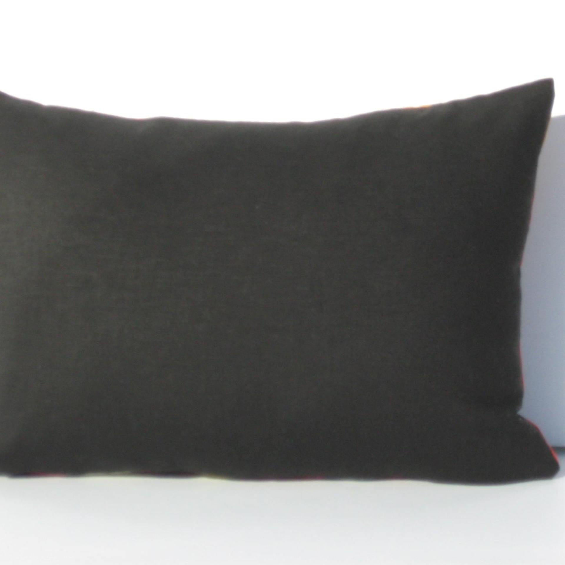 Mod Style Birds Mini Pillow Cover in Green, Gray, White on Red Linen Blend, KAS Designer Print, 11x15 Inches, USA Handmade